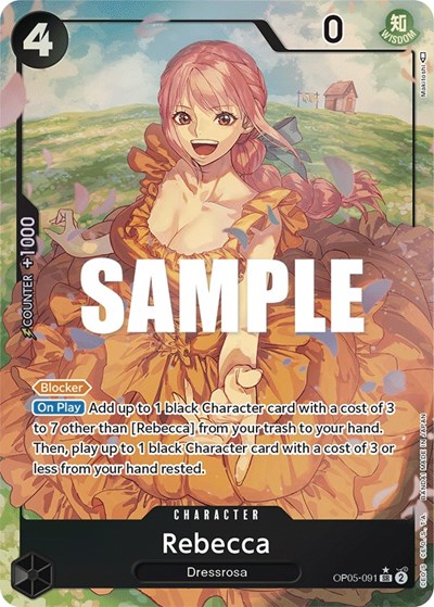 Rebecca (Alternate Art) #OP05-091 Awakening of the New Era