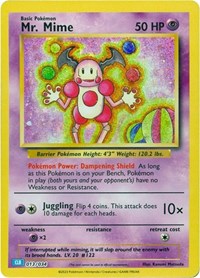 Mr. Mime #13 Trading Card Game Classic