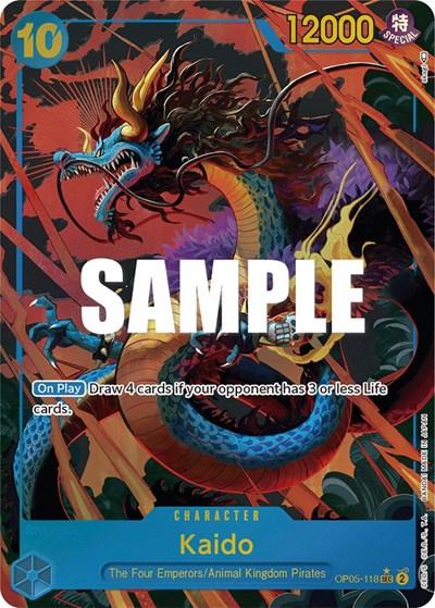 Kaido (Alternate Art) #OP05-118 Awakening of the New Era
