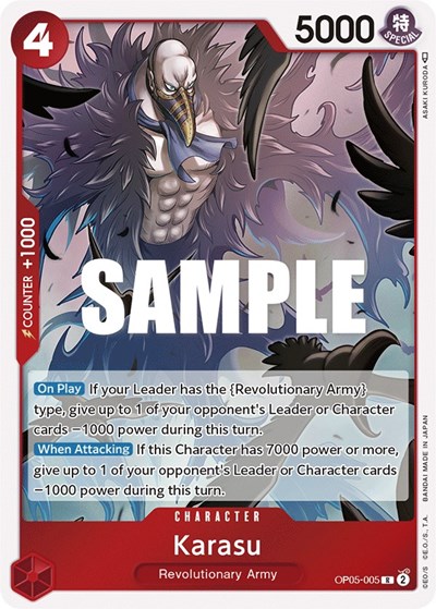 Karasu #OP05-005 Awakening of the New Era
