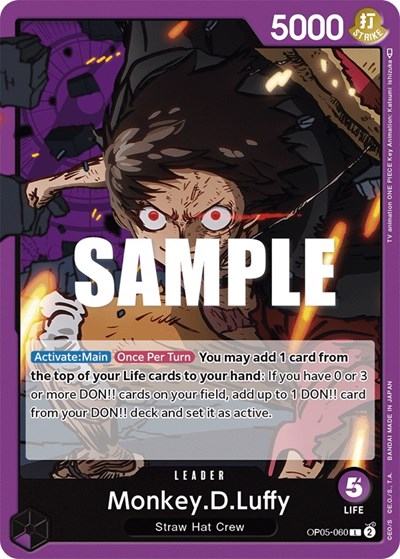 Monkey.D.Luffy #OP05-060 Awakening of the New Era