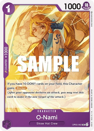O-Nami #OP05-062 Awakening of the New Era