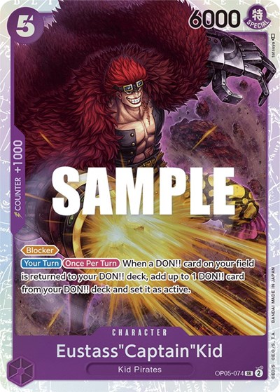Eustass"Captain"Kid #OP05-074 Awakening of the New Era