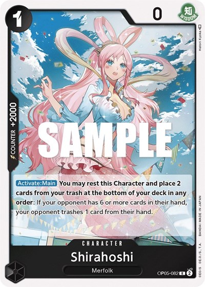 Shirahoshi #OP05-082 Awakening of the New Era