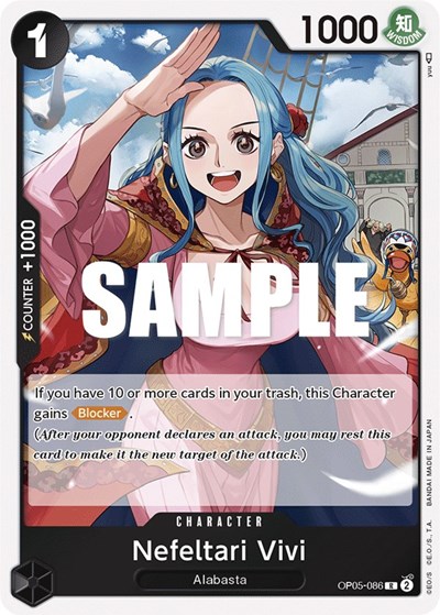 Nefeltari Vivi #OP05-086 Awakening of the New Era