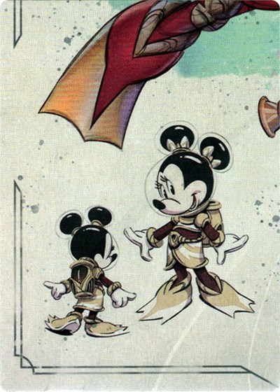 Minnie Mouse - Wide-Eyed Diver Puzzle Insert (Bottom Left) #promo Rise of the Floodborn