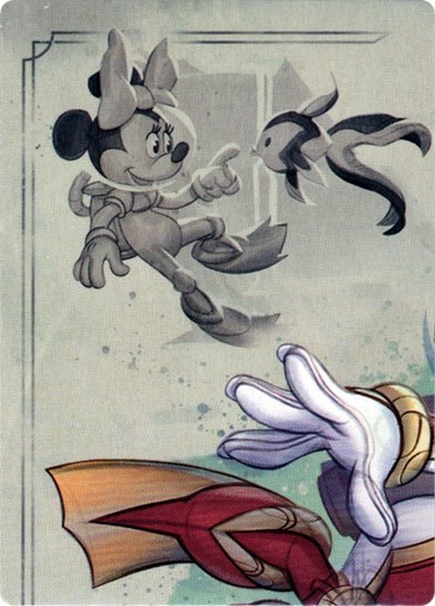 Minnie Mouse - Wide-Eyed Diver Puzzle Insert (Top Left) #promo Rise of the Floodborn