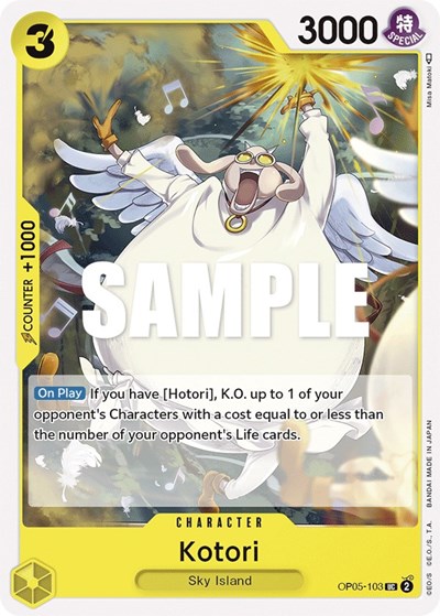 Kotori #OP05-103 Awakening of the New Era