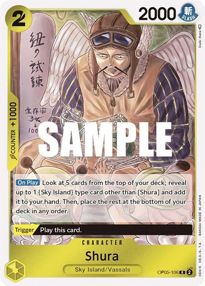 Shura #OP05-106 Awakening of the New Era