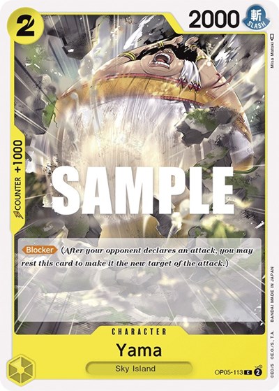 Yama #OP05-113 Awakening of the New Era