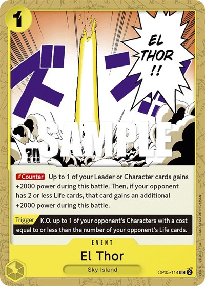 El Thor #OP05-114 Awakening of the New Era