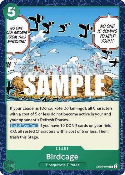 Birdcage #OP05-040 Awakening of the New Era: 1st Anniversary Tournament Cards