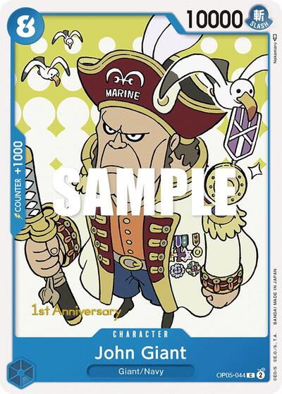 John Giant #OP05-044 Awakening of the New Era: 1st Anniversary Tournament Cards