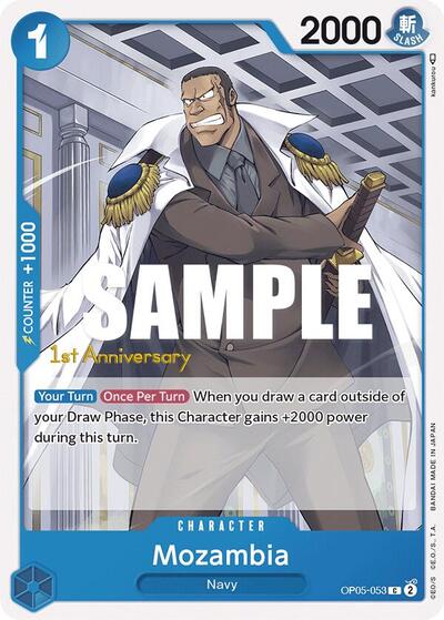 Mozambia #OP05-053 Awakening of the New Era: 1st Anniversary Tournament Cards
