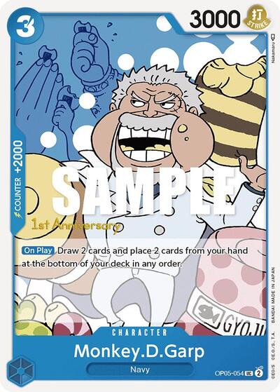 Monkey.D.Garp #OP05-054 Awakening of the New Era: 1st Anniversary Tournament Cards
