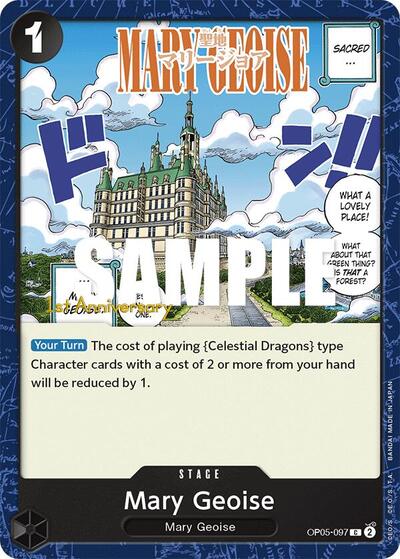 Mary Geoise #OP05-097 Awakening of the New Era: 1st Anniversary Tournament Cards