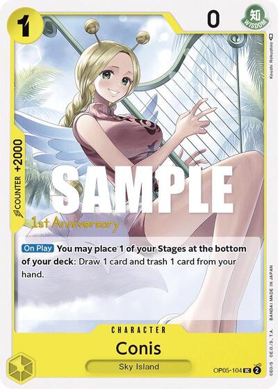 Conis #OP05-104 Awakening of the New Era: 1st Anniversary Tournament Cards