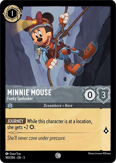 Minnie Mouse - Funky Spelunker #183 Into the Inklands
