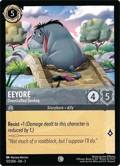 Eeyore - Overstuffed Donkey #172 Into the Inklands