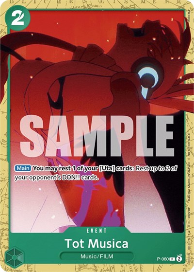 Tot Musica (Starter Deck 11: Uta Deck Battle) #P-060 One Piece Promotion Cards