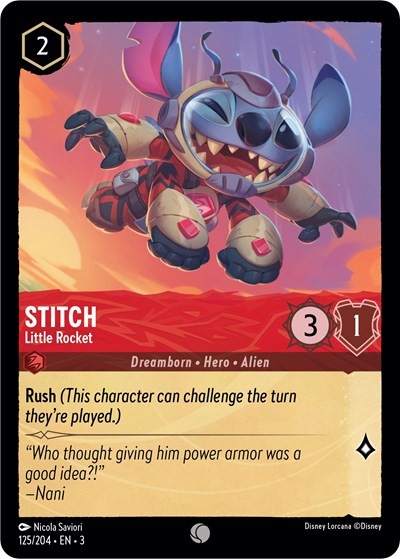 Stitch - Little Rocket #125 Into the Inklands