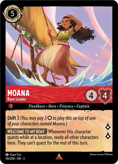 Moana - Born Leader #116 Into the Inklands