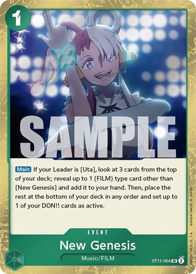New Genesis #ST11-004 Starter Deck 11: Uta