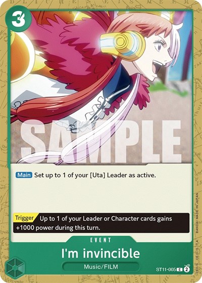 I'm invincible #ST11-005 Starter Deck 11: Uta