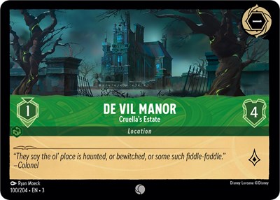 De Vil Manor - Cruella's Estate #100 Into the Inklands