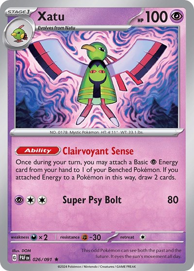 Xatu #26 Paldean Fates