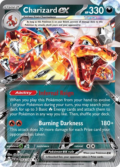 Charizard ex #54 Paldean Fates