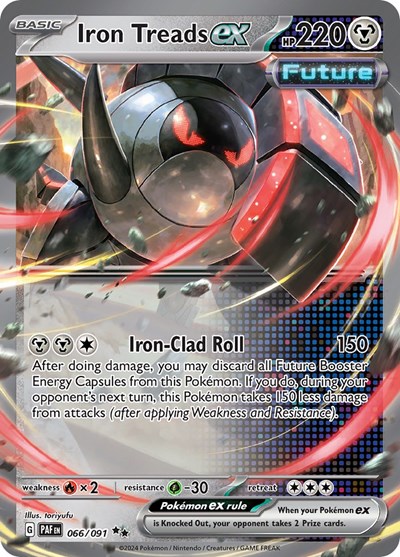 Iron Treads ex #66 Paldean Fates