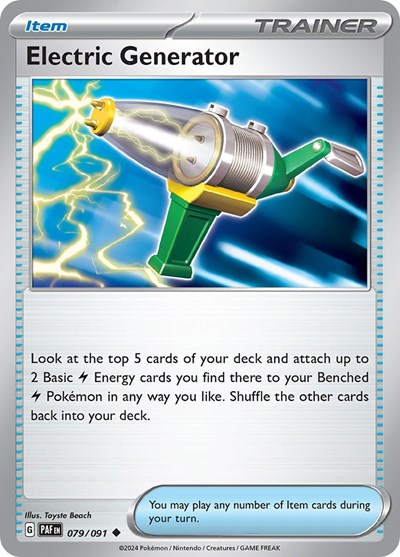 Electric Generator #79 Paldean Fates