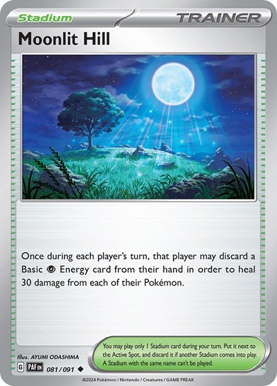Moonlit Hill #81 Paldean Fates