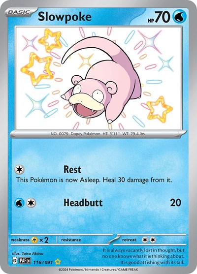 Slowpoke #116 Paldean Fates