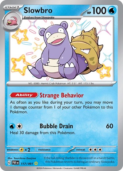 Slowbro #117 Paldean Fates