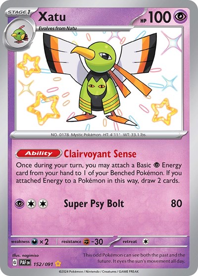 Xatu #152 Paldean Fates