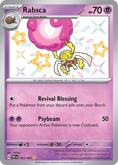 Rabsca #163 Paldean Fates