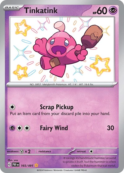 Tinkatink #165 Paldean Fates
