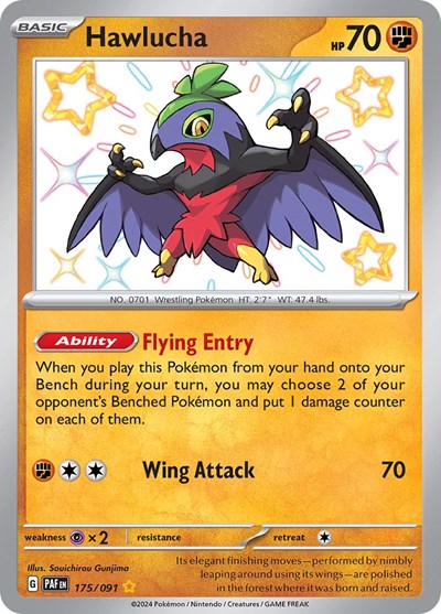 Hawlucha #175 Paldean Fates
