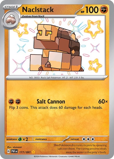 Naclstack #177 Paldean Fates