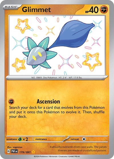 Glimmet #179 Paldean Fates
