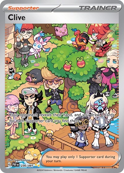 Clive #236 Paldean Fates