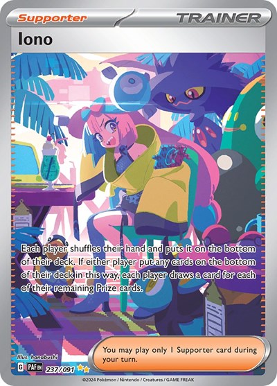 Iono #237 Paldean Fates