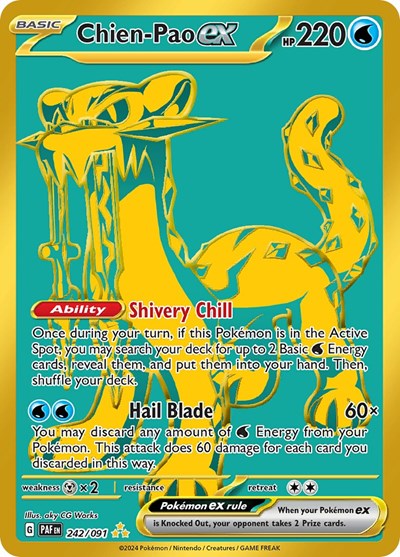 Chien-Pao ex #242 Paldean Fates