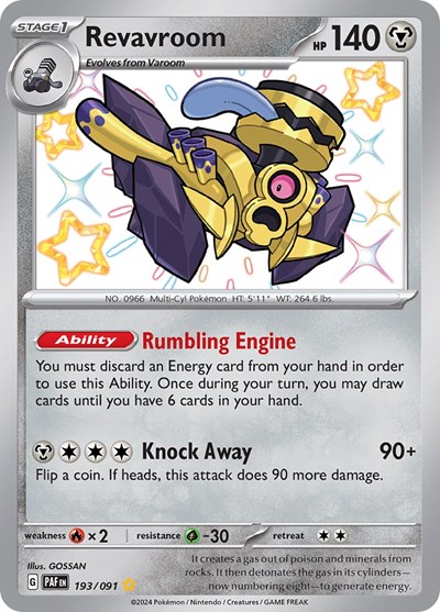 Revavroom #193 Paldean Fates