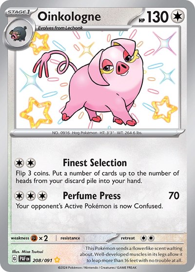 Oinkologne #208 Paldean Fates