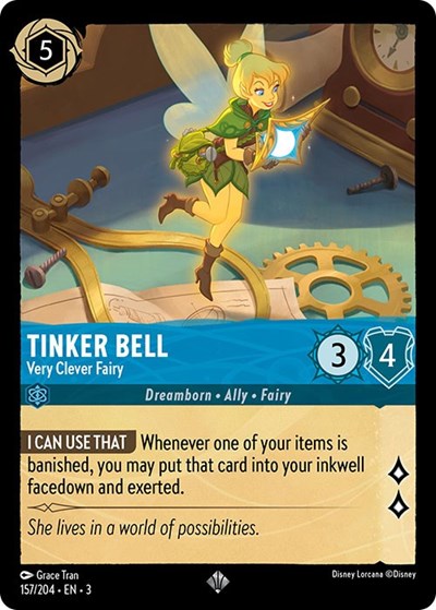 Tinker Bell - Very Clever Fairy #157 Into the Inklands