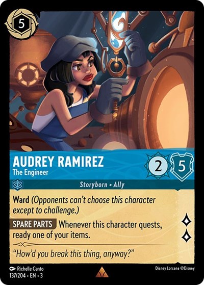 Audrey Ramirez - The Engineer #137 Into the Inklands