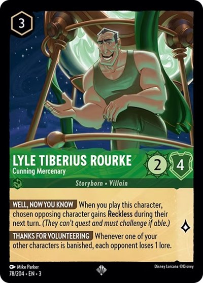 Lyle Tiberius Rourke - Cunning Mercenary #78 Into the Inklands
